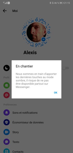 Comment activer le mode sombre sur Facebook Messenger ? [#Tutoriel]