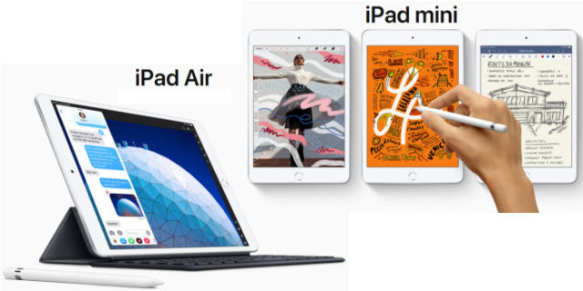 Apple lève le voile sur un nouvel iPad Air et nouvel iPad Mini