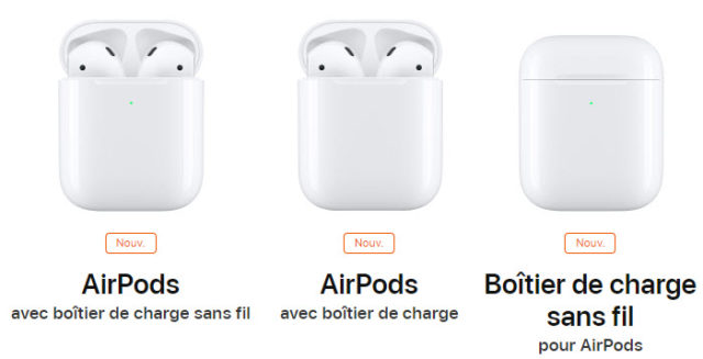 Les AirPods 2 d'Apple sont officiels