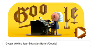 Google célèbre Jean-Sébastien Bach [#Doodle]