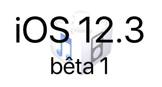 L'iOS 12.3 est disponible pour les développeurs