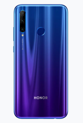 Honor lève le voile sur le Honor 20 Lite