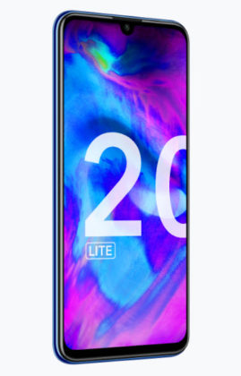 Honor lève le voile sur le Honor 20 Lite