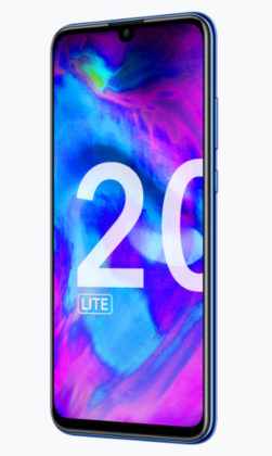 Honor lève le voile sur le Honor 20 Lite