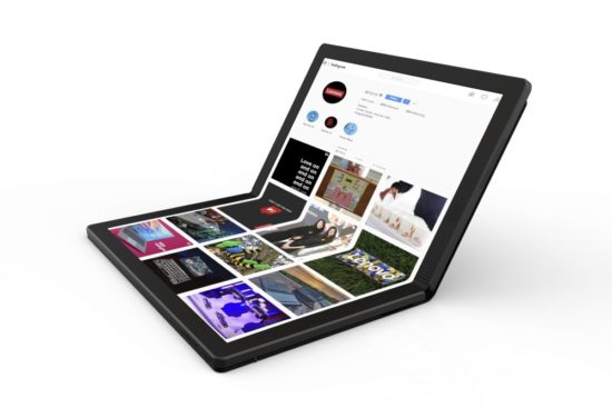 Lenovo dévoile son ThinkPad X1, le premier PC avec écran pliable