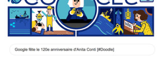 Google fête le 120e anniversaire d'Anita Conti [#Doodle]