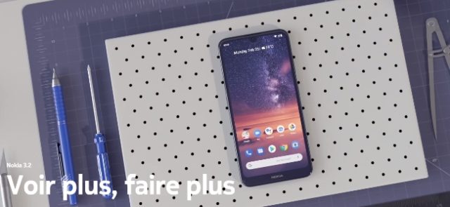 Le Nokia 3.2 est disponible à moins de 150€