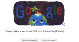 Google célèbre le jour de l'été 2019 ou le Solstice d'été [#Doodle]