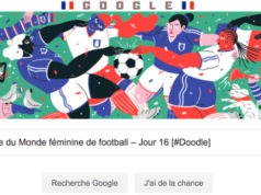 Coupe du Monde féminine de football – Jour 16 [#Doodle]