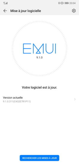 Huawei publie les dates de mise à jour vers EMUI 9.1 pour plusieurs smartphones