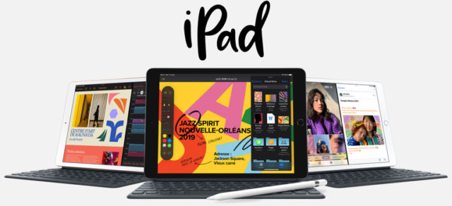 Les annonces de la Keynote d’Apple : l'iPad 7 de 10,2 pouces