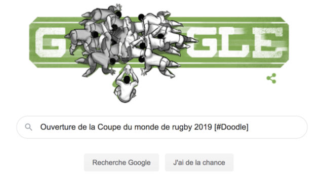 Ouverture de la Coupe du monde de rugby 2019 [#Doodle]