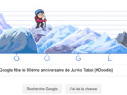 Google fête le 80ème anniversaire de Junko Tabei [#Doodle]