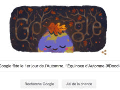 Google fête le 1er jour de l’Automne, l’Équinoxe d’Automne [#Doodle]
