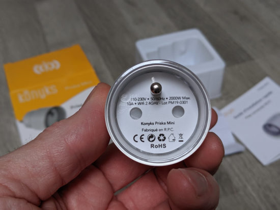 Konyks Priska Mini : une prise connectée discrète et efficace [Test]