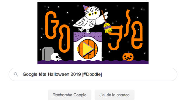 Google fête Halloween 2019