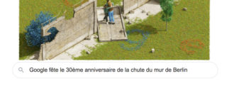 Google fête le 30ème anniversaire de la chute du mur de Berlin [#Doodle]
