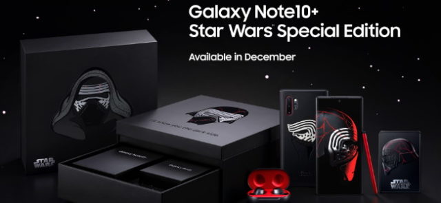 Samsung annonce la sortie d'un Galaxy Note10+ Edition Spéciale Star Wars