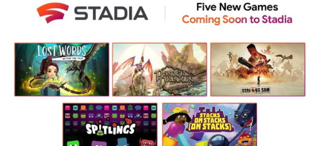 Stadia : Google annonce l'arrivée de 5 nouveaux jeux