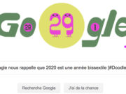 Google nous rappelle que 2020 est une année bissextile [#Doodle]