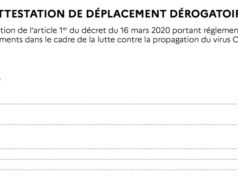 Comment remplir l'attestation de déplacement sur smartphone