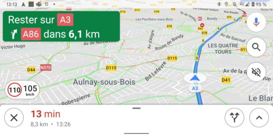 Google Maps affiche enfin les limitations de vitesse