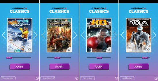 Gameloft offre 30 jeux rétro sur Android