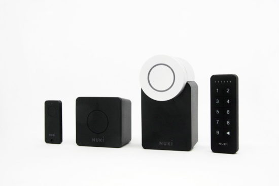 Nuki Family Combo, Smart Lock, un Nuki Bridge y 3 Nuki Fobs