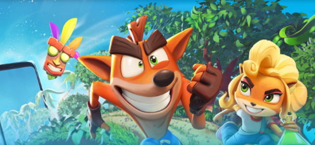 Crash Bandicoot débarque sur mobile sous forme d'un runner