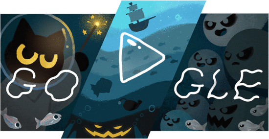 Google fête Halloween 2020 [#Doodle]