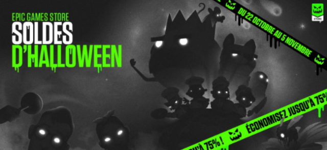 Epic Games : des soldes Halloween jusqu'au 5 novembre