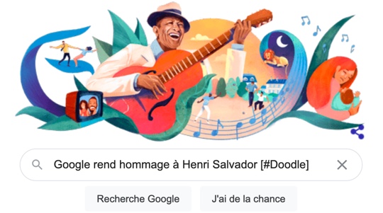 Google rend hommage à Henri Salvador [#Doodle]