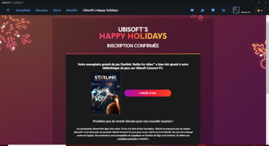 Ubisoft Happy Holidays : un cadeau par jour jusqu'au 18 décembre