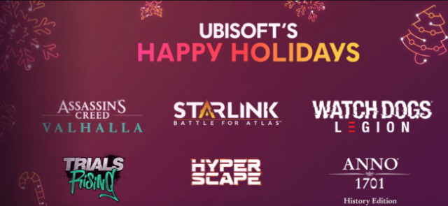 Ubisoft Happy Holidays : obtenez toutes les récompenses