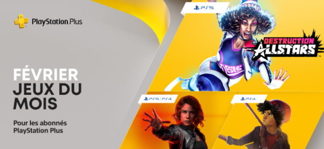 PlayStation : les jeux offerts du mois de février 2021 sur PS Plus