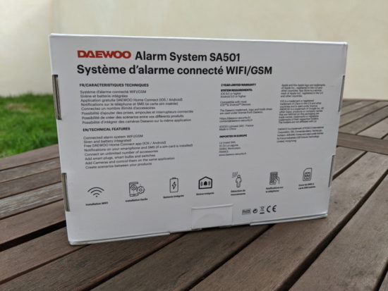 Protégez votre domicile avec une caméra et une alarme connectée Daewoo Security [Test]