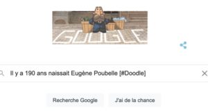 Il y a 190 ans naissait Eugène Poubelle [#Doodle]