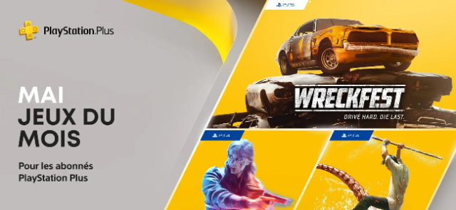 PlayStation : les jeux offerts du mois de mai 2021 sur PS Plus