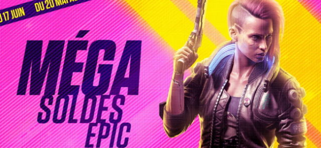 Lancement des Mega soldes Epic Games 2021