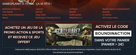 Gamesplanet fête ses 15 ans avec de nombreuses promotions