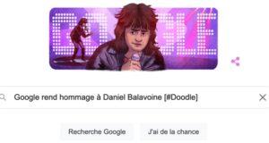 Google rend hommage à Daniel Balavoine [#Doodle]