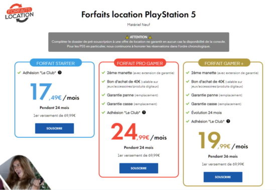 Forfaits location Micromania : petites mensualités, grosse facture et la console ne vous appartient pas