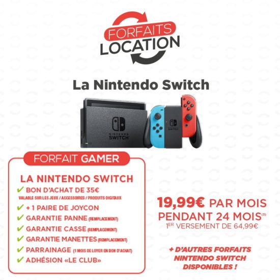 Forfaits location Micromania : petites mensualités, grosse facture et la console ne vous appartient pas