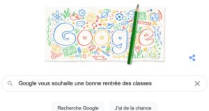 Google vous souhaite une bonne rentrée des classes