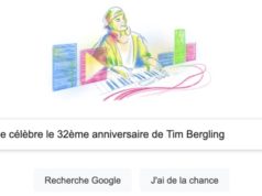 Google célèbre le 32ème anniversaire de Tim Bergling [#Doodle]