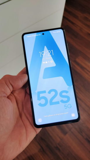 Présentation du Samsung Galaxy A52s 5G