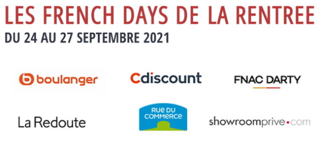 French Days 2021 : lancement des festivités le 24 septembre prochain