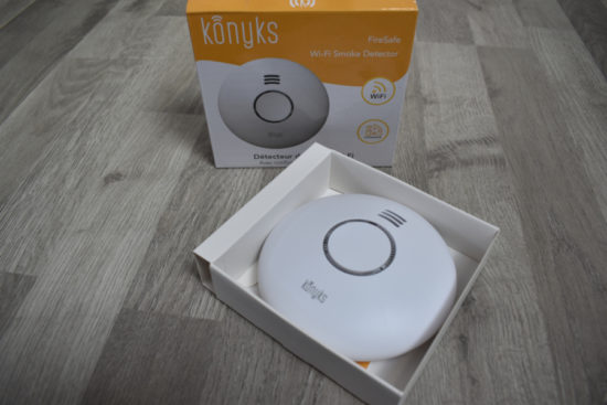 Konyks Firesafe : un détecteur de fumée connecté [Test]