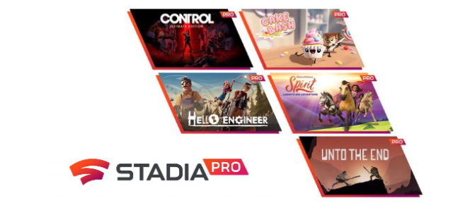 Les jeux Stadia Pro du mois d'octobre 2021