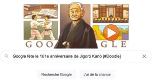 Google fête le 161e anniversaire de Jigorō Kanō [#Doodle]